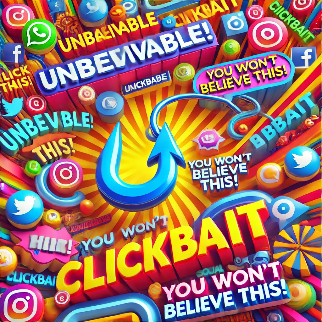 clickbait content