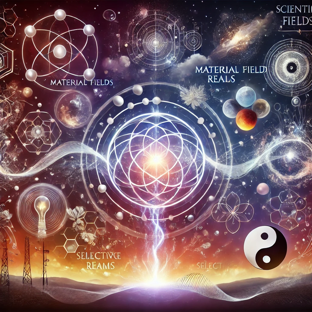A Journey Through the Realms and Fields of Existence: From the Material and Scientific to the Spiritual, Culminating in the Divine Field