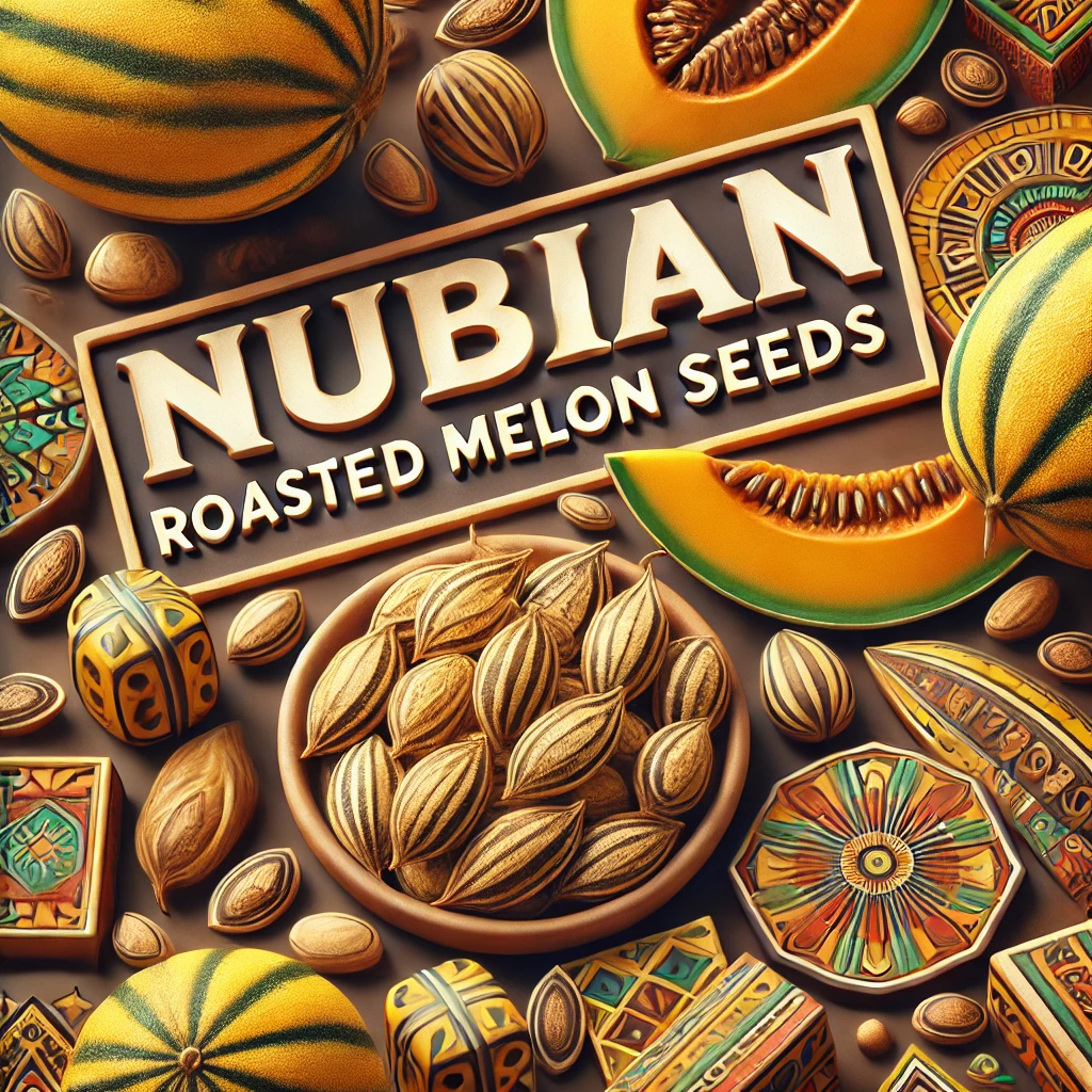 nubian roasted melon seeds